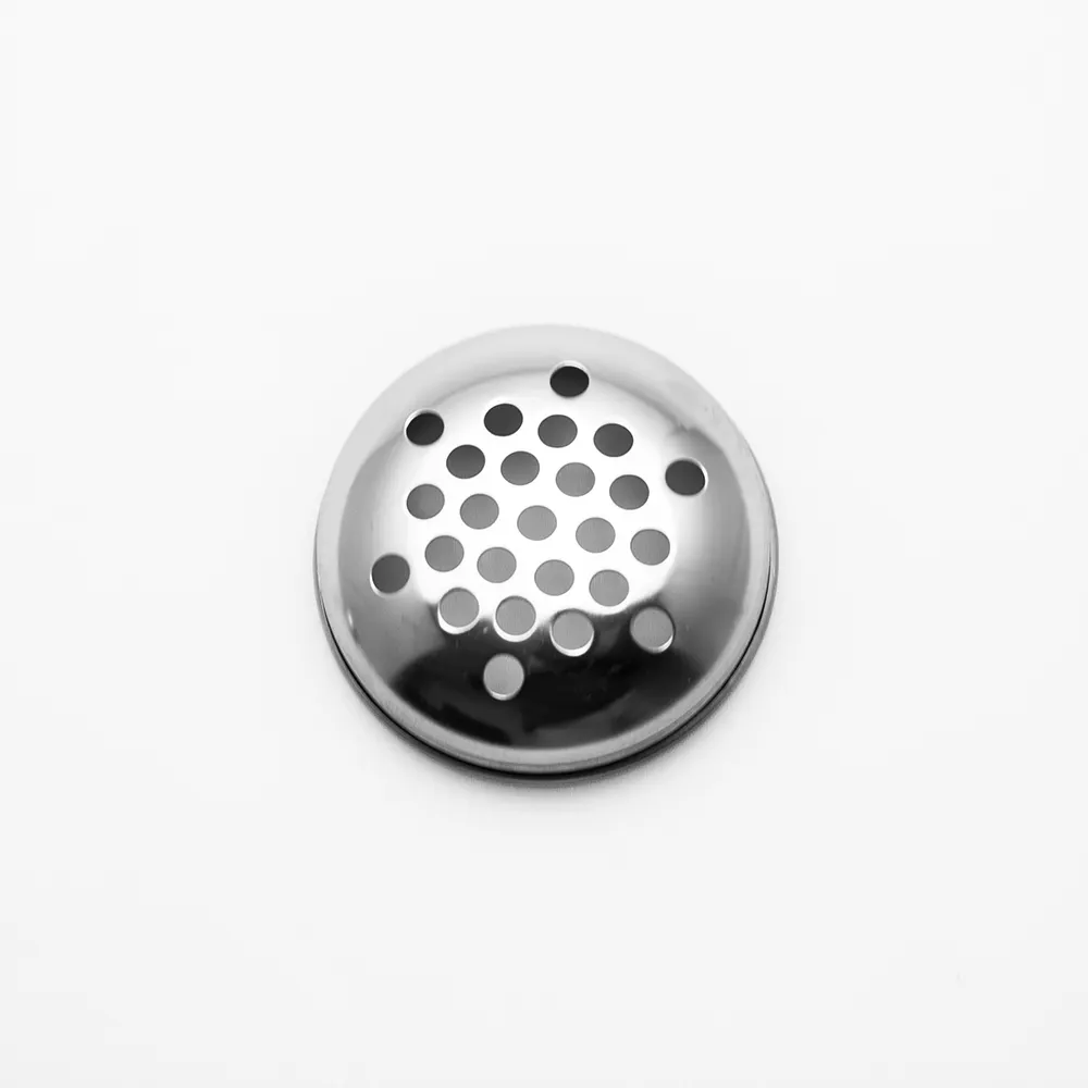 American Metalcraft 3319T Cheese Shaker Lid, Extra‑Large Perforated 1/4" Holes, Stainless Steel