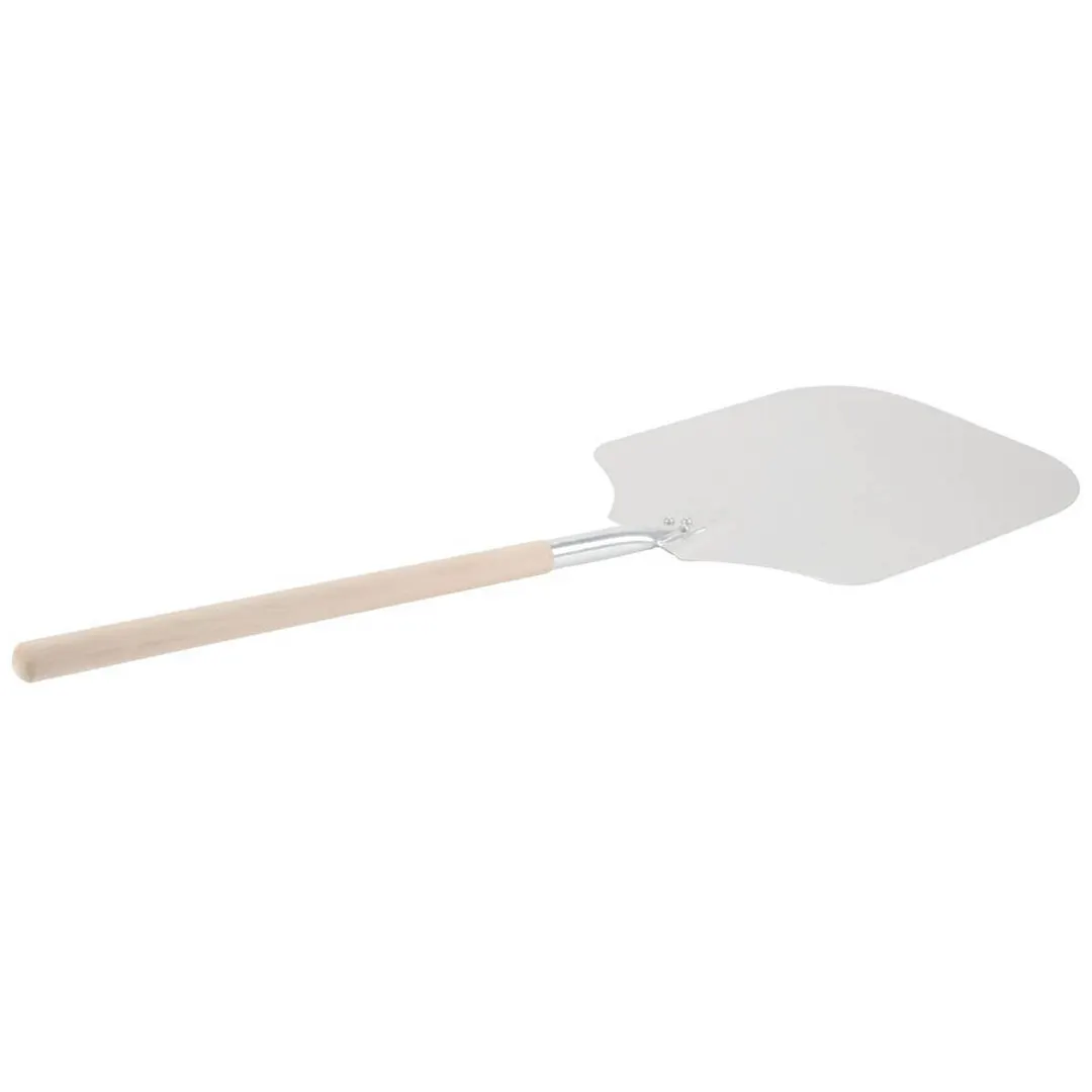 American Metalcraft 3714 Pizza Peel, 14" x 16" Blade, 37" Overall Length,Wood Handle