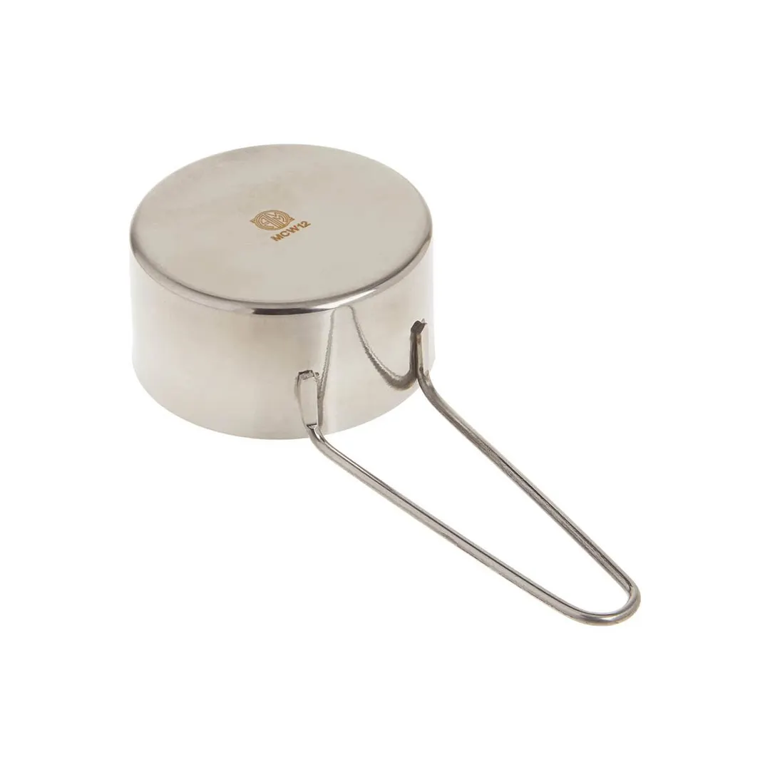 American Metalcraft MCW12 Stainless Steel Measuring Cups with Wire Loop Handle