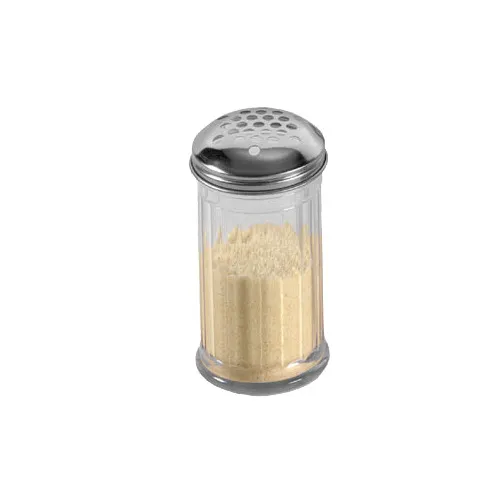American Metalcraft SAN319 Shaker 12-22oz 3"D x5-3/8"H SAN Metal 1/4" Perforated Top