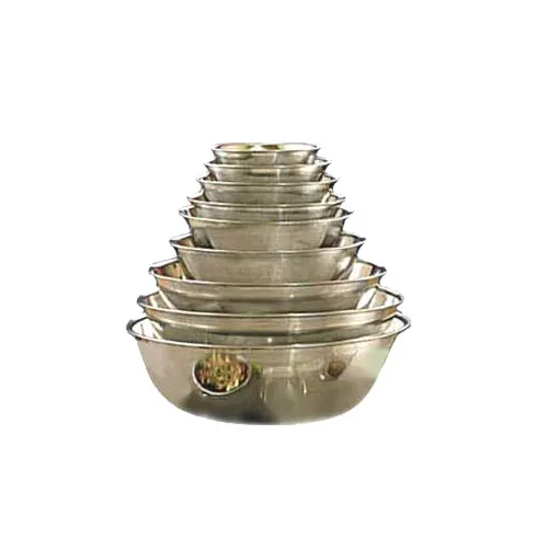 American Metalcraft SSB300 Mixing Bowl – 3 Qt Capacity, 9.5" Diameter, Economy Stainless Steel