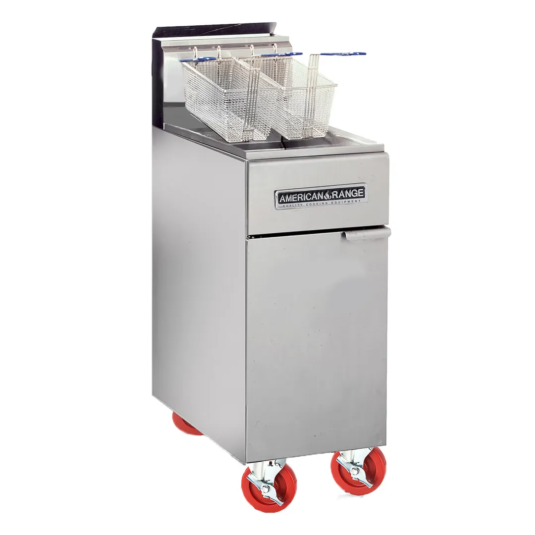 American Range AF-35/50 Gas Fryer, Floor Model, 50 lb.