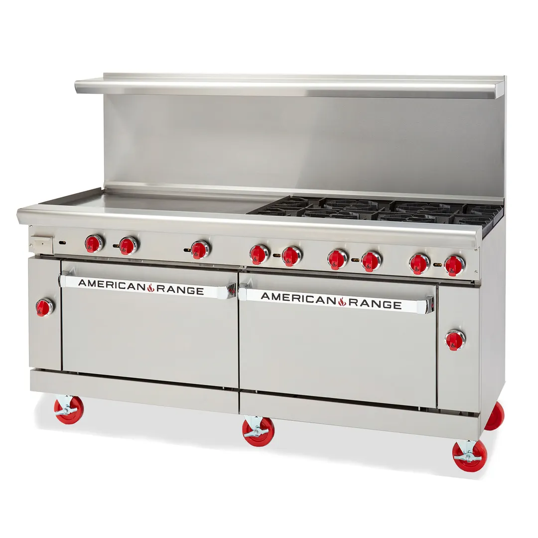 American Range AR-72G-NN 72" Gas Restaurant Range