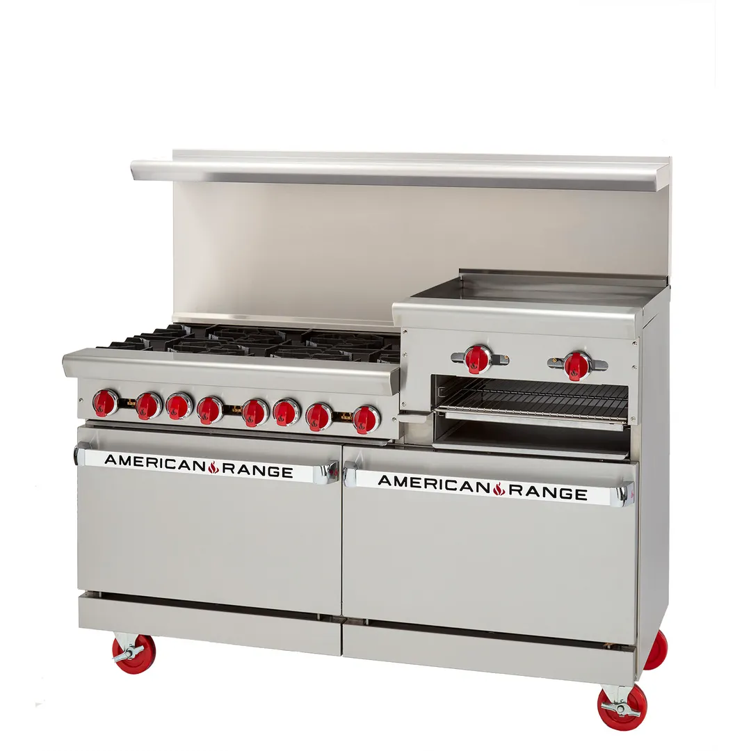 American Range ARGF-6B-24RG 60" Gas Restaurant Range