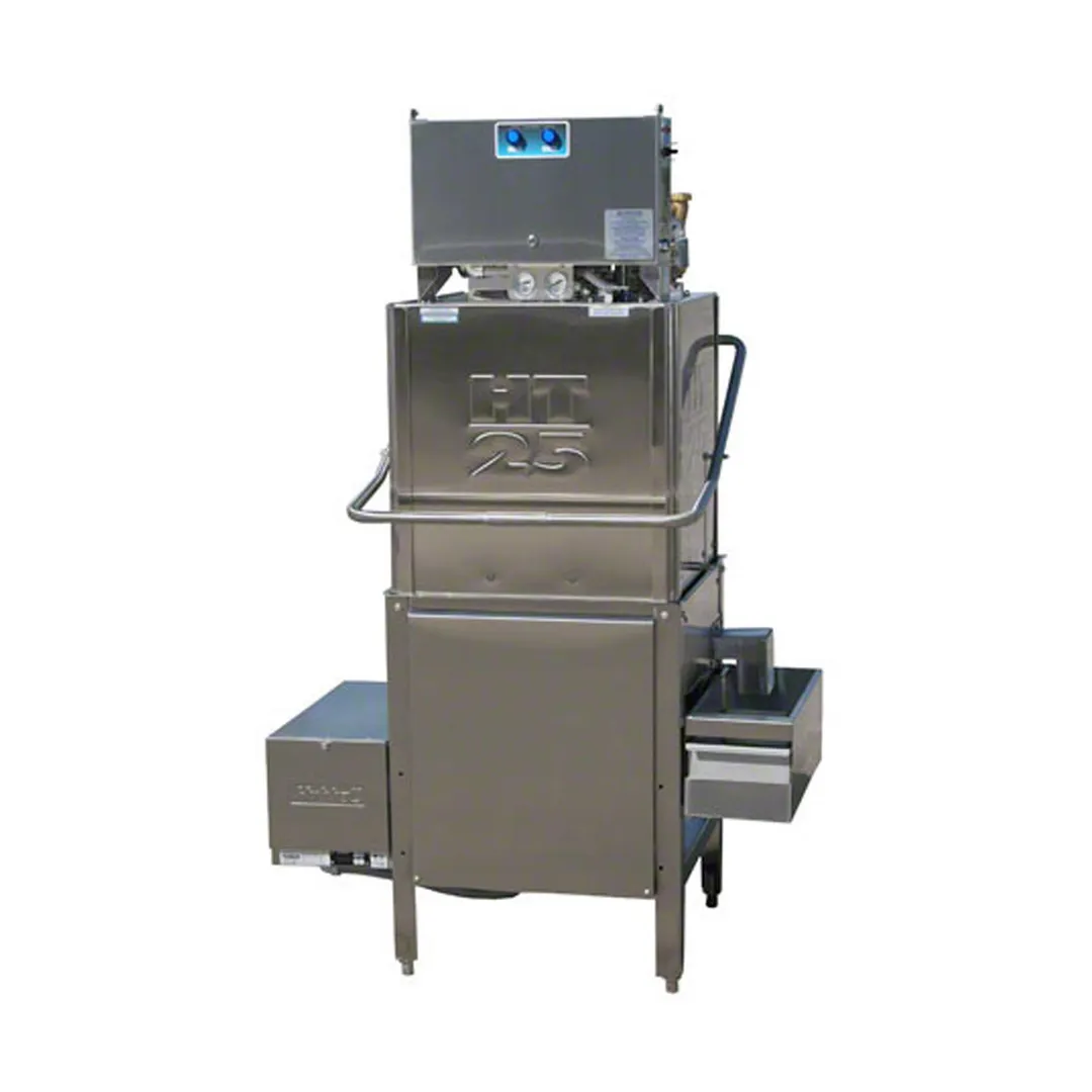 American Dish HT-25 25" Door Type Dishwasher, 72 Racks/Hr - 61 Gal/Hr - High Temp without Booster
