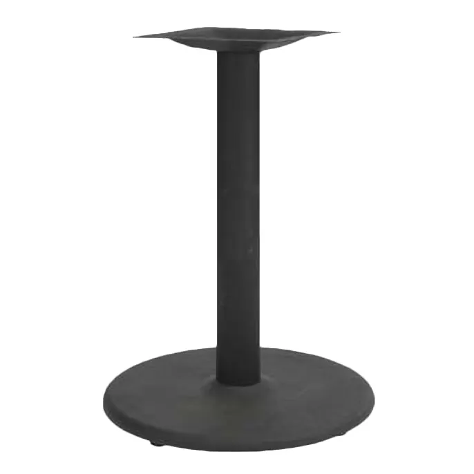 American Tables & Seating TR18M 2-piece Metal Table Base Kit, 18" Diameter