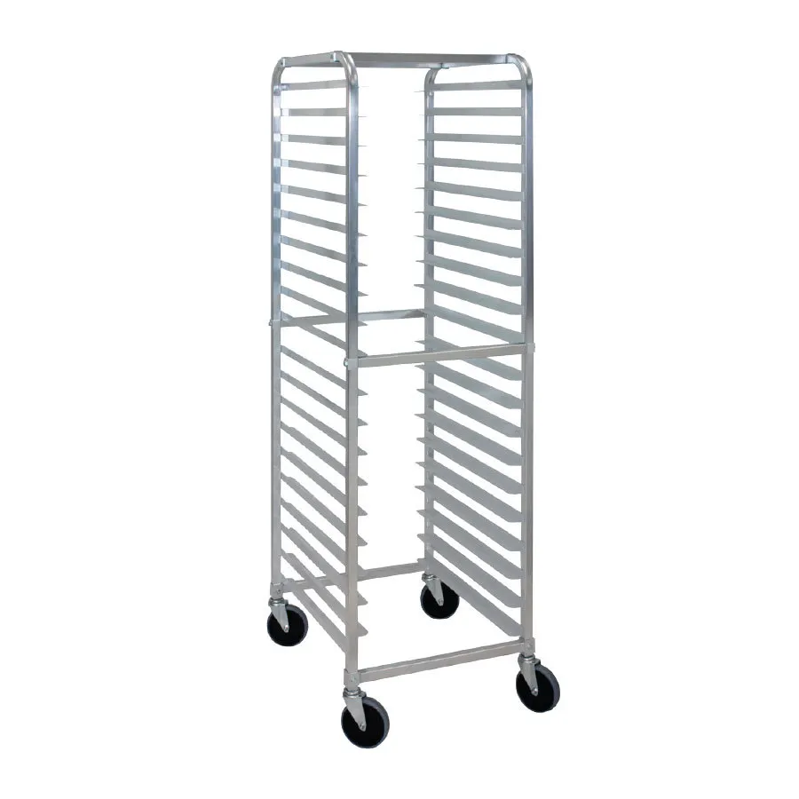 ATS MET-BPR20 Bun Pan Rack, (20) 18" X 26" Pan Capacity, 3" Spacing, 5" Casters