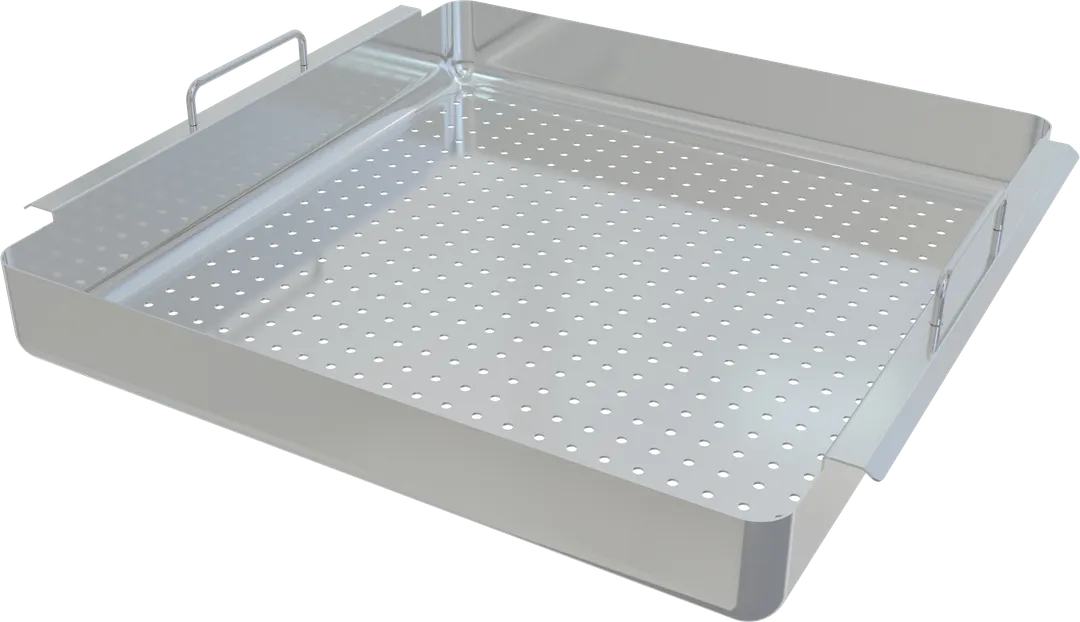 ATS MET-PSB-2020 Prep Basket, 3" Deep, Fits 20" X 20" Fabricated Bowls