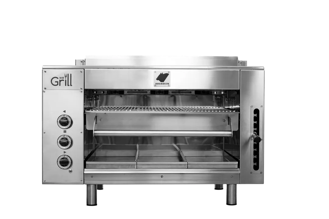 AMPTO ABERDEEN-G Infrared Overfire Broiler, Single Deck Countertop, Gas
