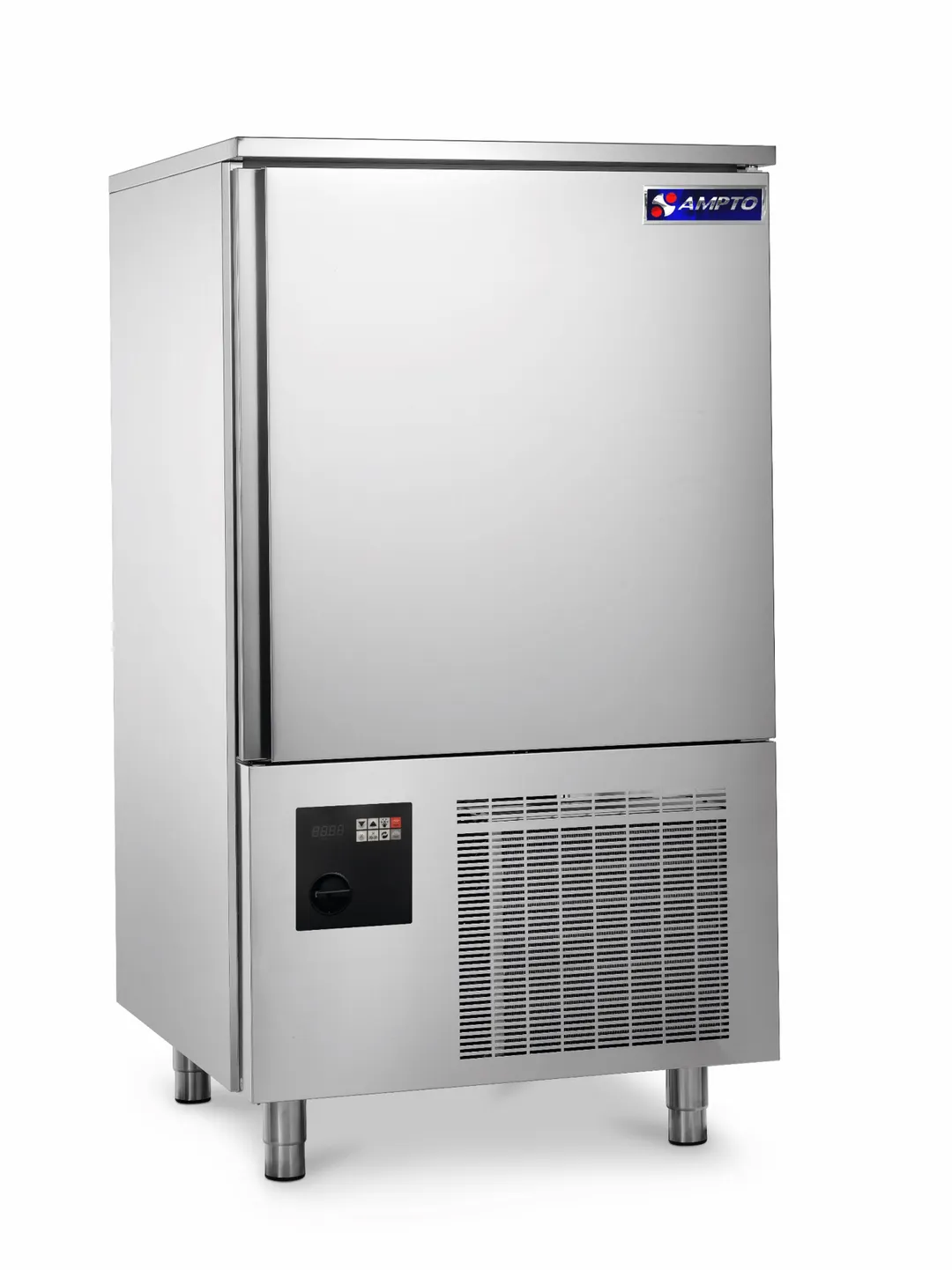 AMPTO ABT-10US 34" Reach in Blast Chiller/ Freezer, 10 Pans, 48 lbs Freeze / 75 lbs Chill Capacity
