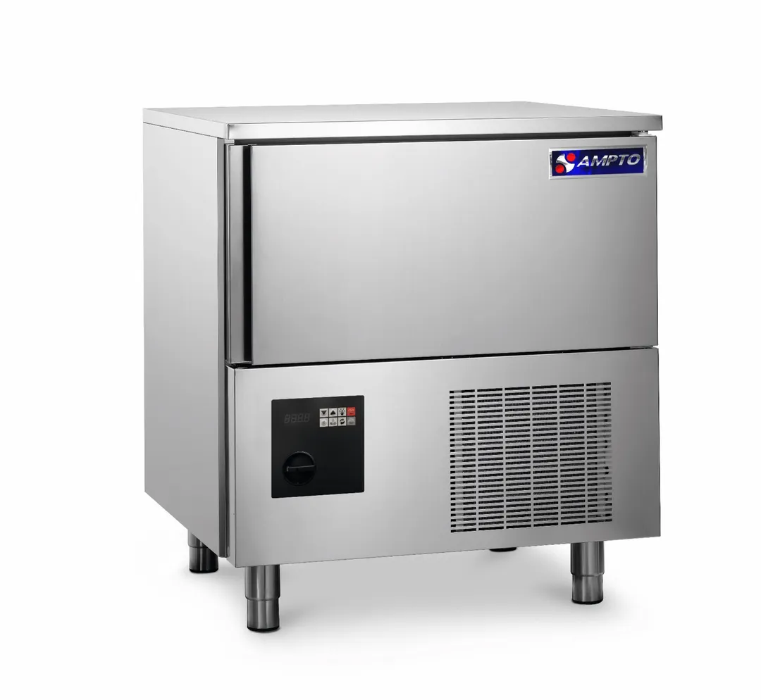 AMPTO ABT-5US 33'' Undercounter Blast Chiller/Freezer, 5 Pans, 35 lbs Freeze/57 lbs Chill Capacity