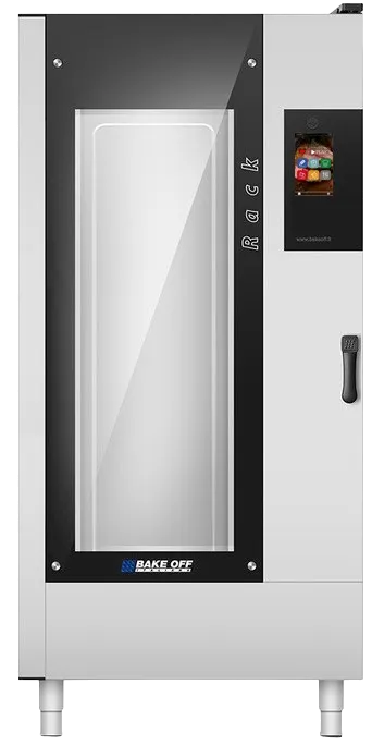 AMPTO BISTROT RACK 16T Full Size 16 Pan Electric Combi Oven w/ Programmable Controls, Boilerless, 208/240V