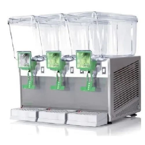 AMPTO C1316 Cold Beverage Dispenser, Triple 3 Gal Bowl