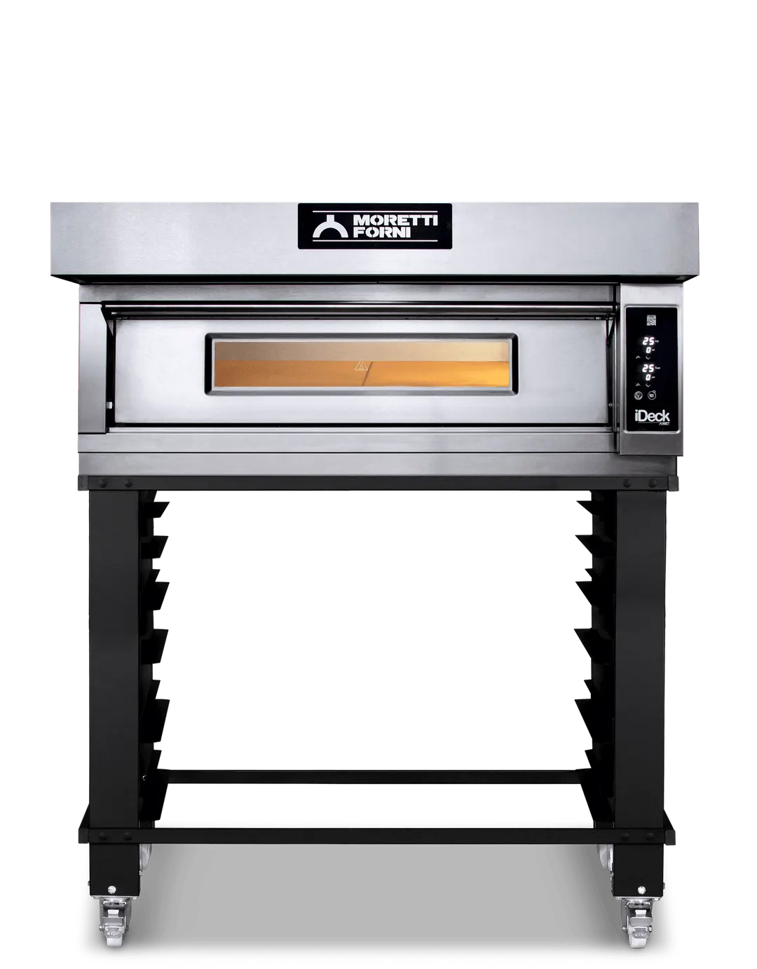 Moretti Forni ID-M 105.65 52" Electric Pizza Oven, 1 Deck Stone, Dual Control, 8.2 kW