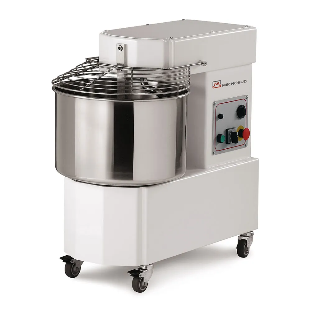 AMPTO IM44DUS Spiral Mixer,  2-Speed , 97 lbs Dough Capacity, 3 hp
