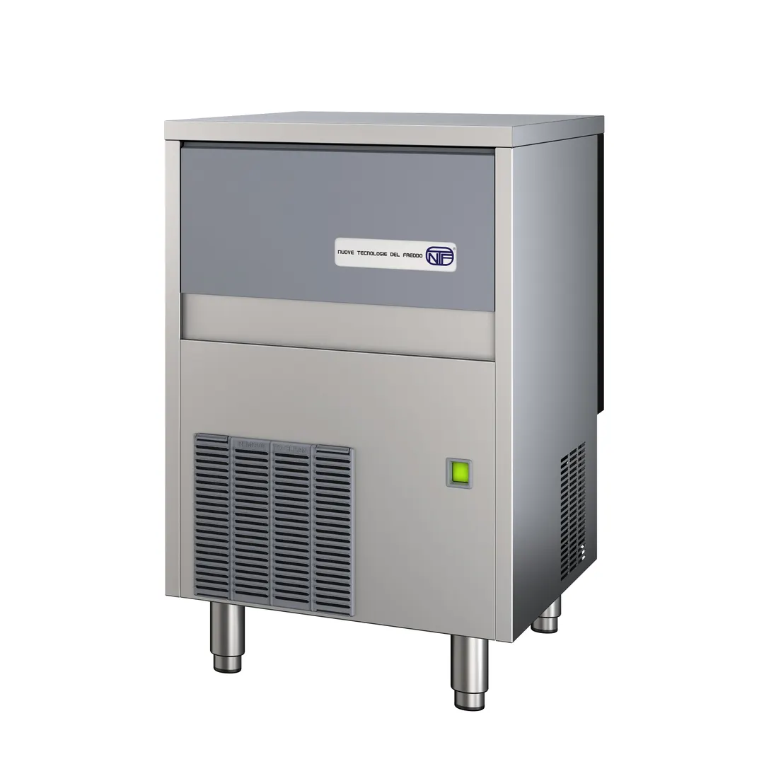 AMPTO SL70 Cube-Style Ice Maker with Bin