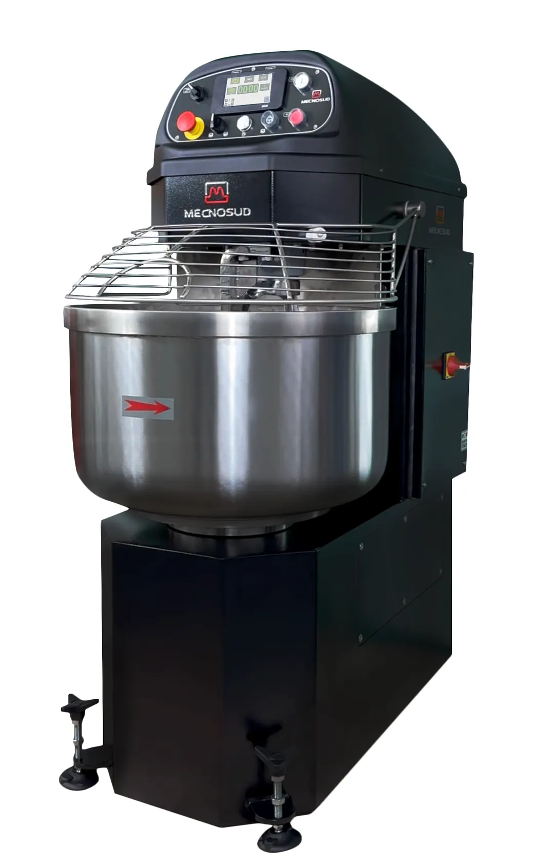 AMPTO SP60HKT-NE  Spiral Mixer with 105.7 qt Tilting Bowl, 2-Speed, 88 lbs Flour Capacity
