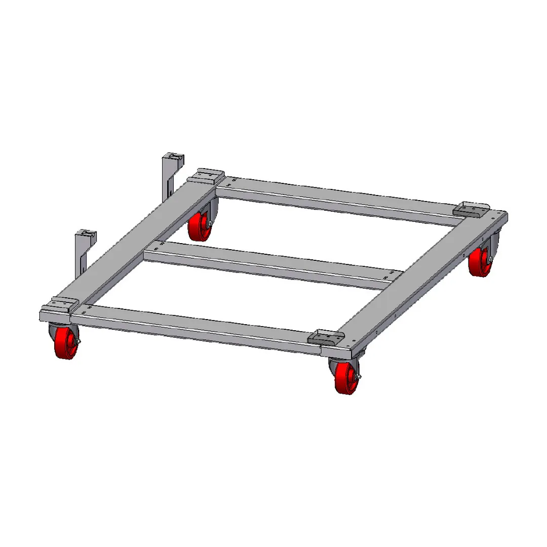 Angelo PO TRKSFX82 Support Frame with Casters, For Use When Stacking Fx82/Fx82