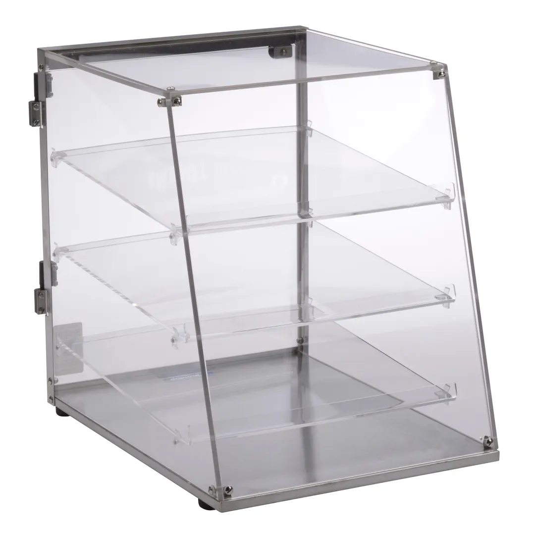 Antunes DC-14A-9500711 13" Non-Refrigerated Countertop Display Case - Angled Front