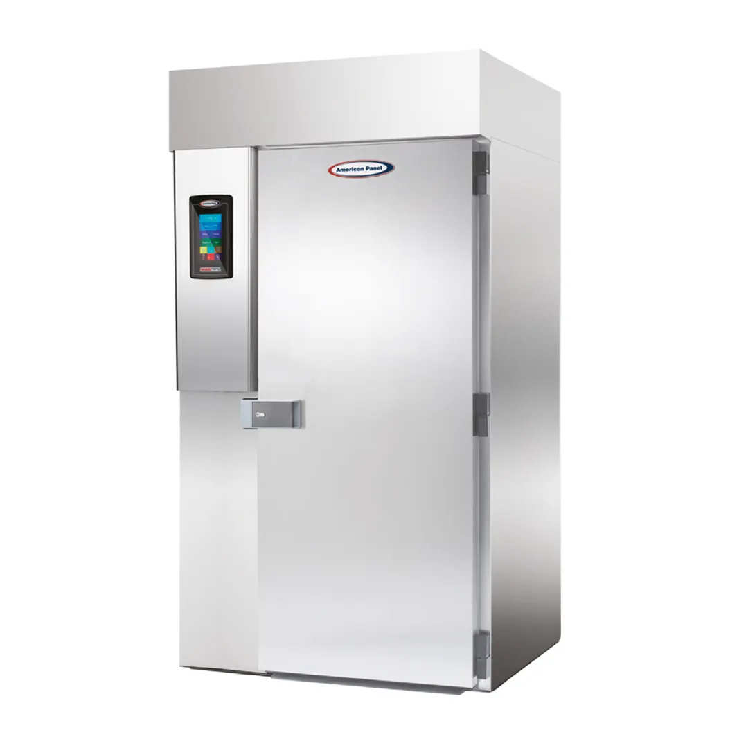 American Panel AP20BC200-2-RHH 47" Roll-In Blast Chiller, 1 Rack/Trolley / (20) 12" x 20" Pans