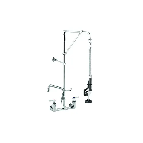AllPoints 1071142 8" Wall Mount Pre-Rinse 1/2" NPT Male Inlet On 8" Centers