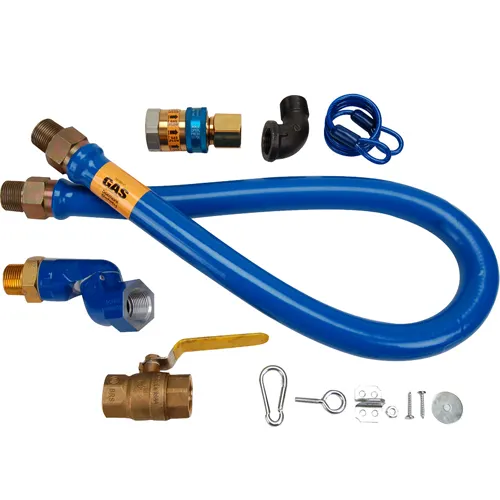 AllPoints 1571090 NPT Blue Hose® Gas Connector Kit, 1"x 48"