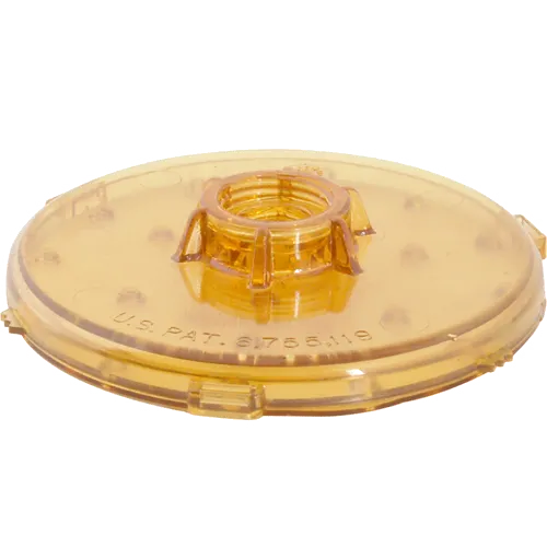 AllPoints 1781074 5/16" Inlet Sprayhead – Advanced Flow / Amber Plastic