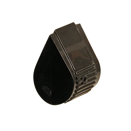 AllPoints 221062 Thermostat Knob, 7/8" Od X 1-5/16"L X 1"D, Black, Plastic