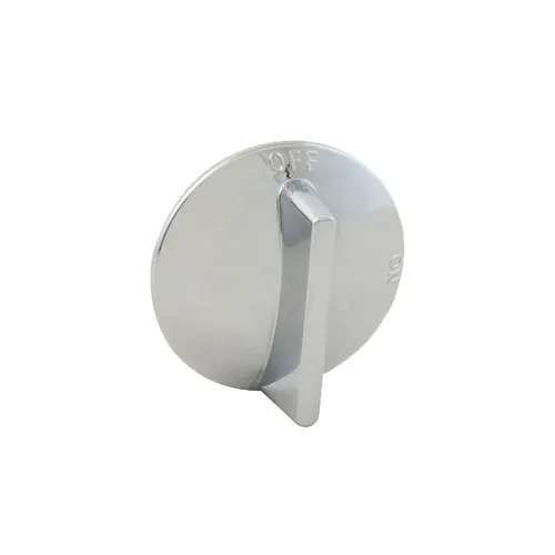 AllPoints 221464 Burner Valve Knob, 2" OD, chrome plated