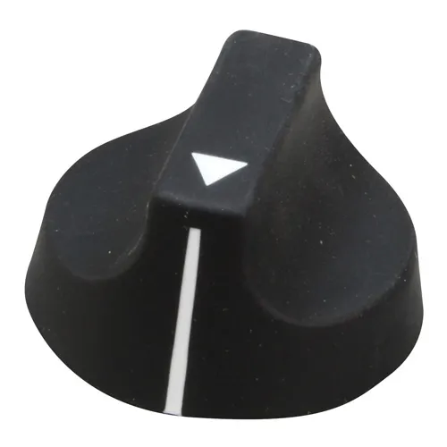 AllPoints 221620 Thermostat Control Knob, Black Indicator Knob, 1-7/8" Dia