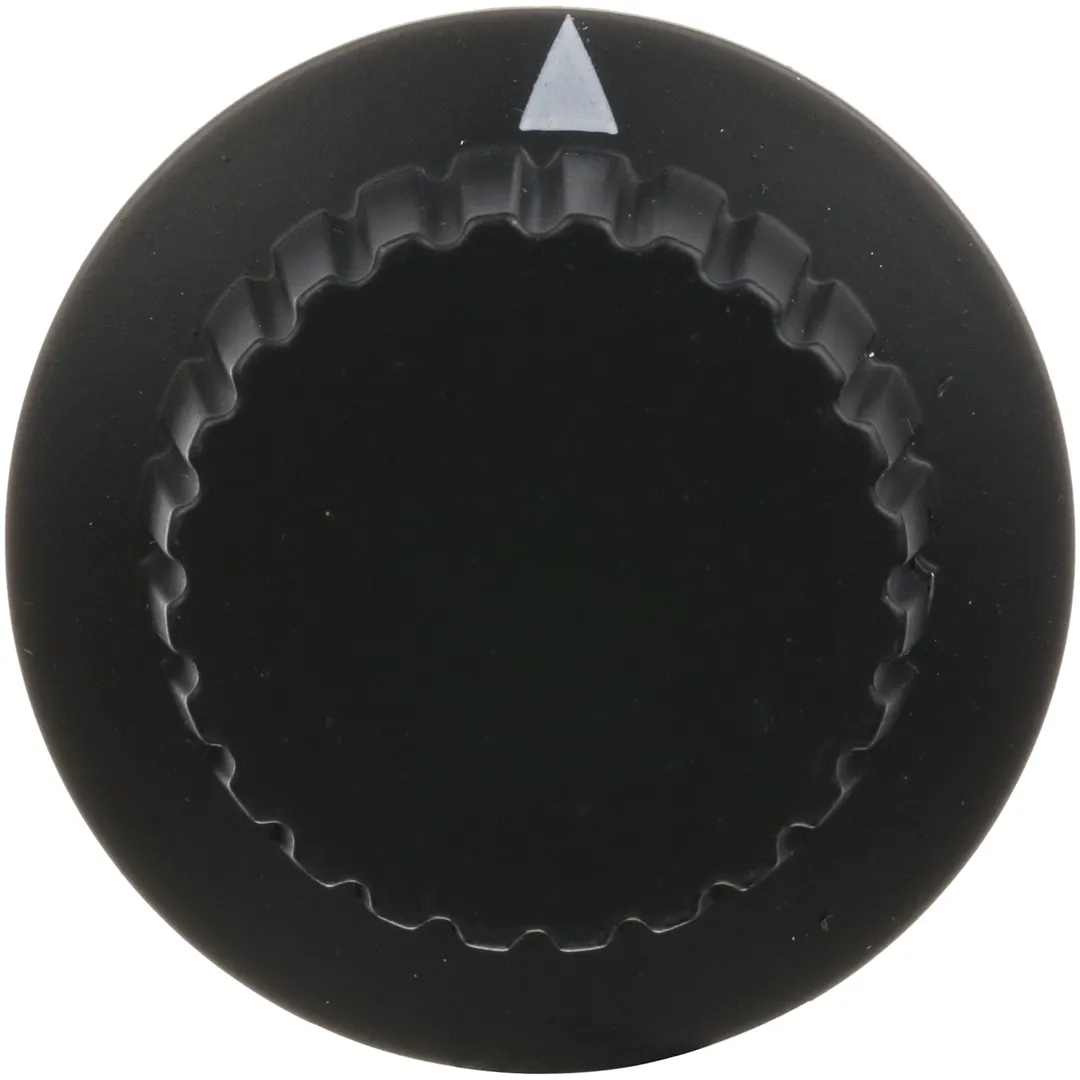 AllPoints 221637 Dial W/ Pointer, Black W/ White Indicator, 1-3/4" Dia