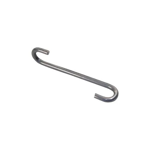 AllPoints 261448 Door S Hook, 3-7/8 Inch Length, Steel Finish