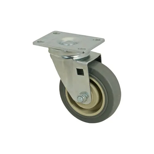 AllPoints 262446 Caster, Swivel Plate, Medium Duty, 4"