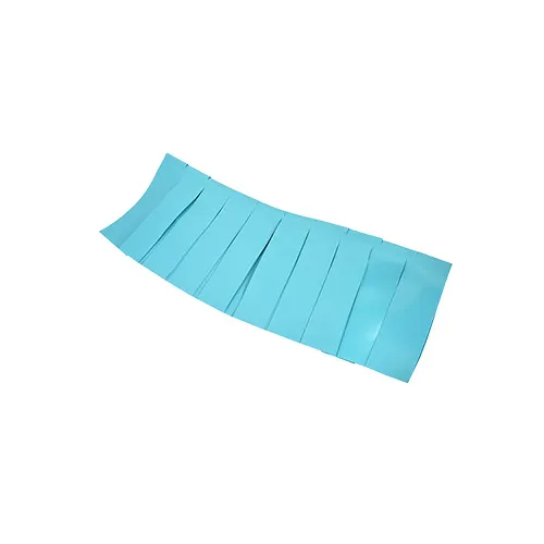 AllPoints 321101, Dishwasher Curtain, X-wide, Light Blue, PVC, NSF