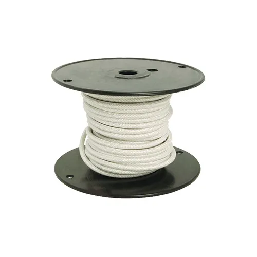 AllPoints 381312 Hi-Temp Wire, 50' L, 392° F Maximum Temperature, White