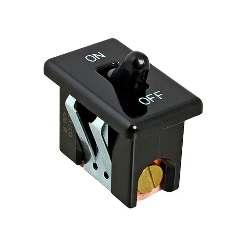 AllPoints 421015 Toggle Switch, On/Off, Spst, (2) 1/4" Tab Terminals, Black