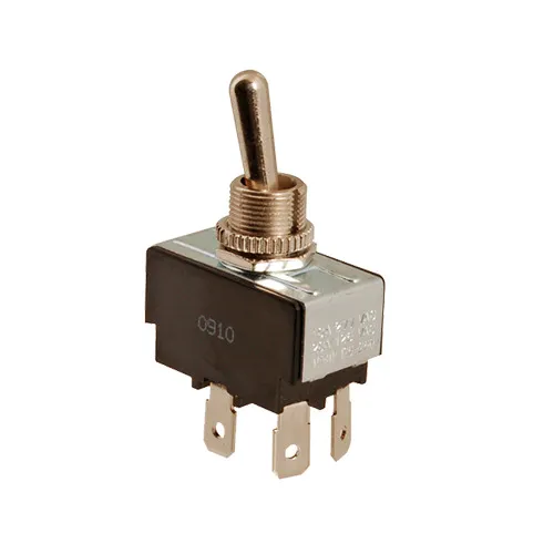 AllPoints 421167 Toggle Switch, On/Off, Dpst, (4) 1/4" Tab Terminals