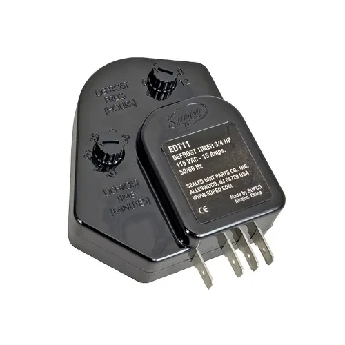 AllPoints 421793 Defrost Timer, Plastic - 115V / 15 amp (32° - 135°F)