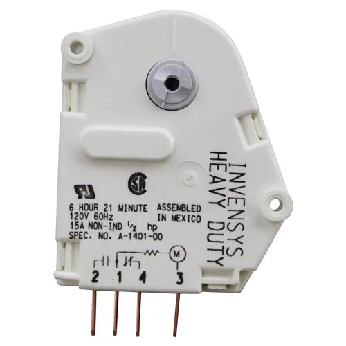 AllPoints 422125 Defrost Timer - 120V 15A Timer, 6‑Hour Max, 25‑Minute Increment, Contact 214‑3