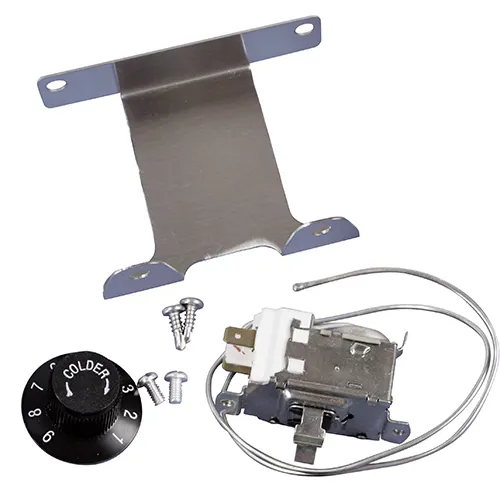 AllPoints 461718 Cold Control Assembly with Mounting Bracket, Knob and Screws, 120/240VAC