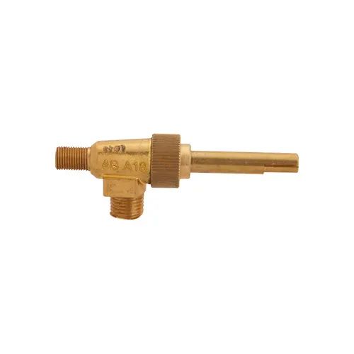AllPoints 521062 Top Burner Valve, Body, 3/8-27 Thread, 1/4" Npt, 0.35"D-Stem