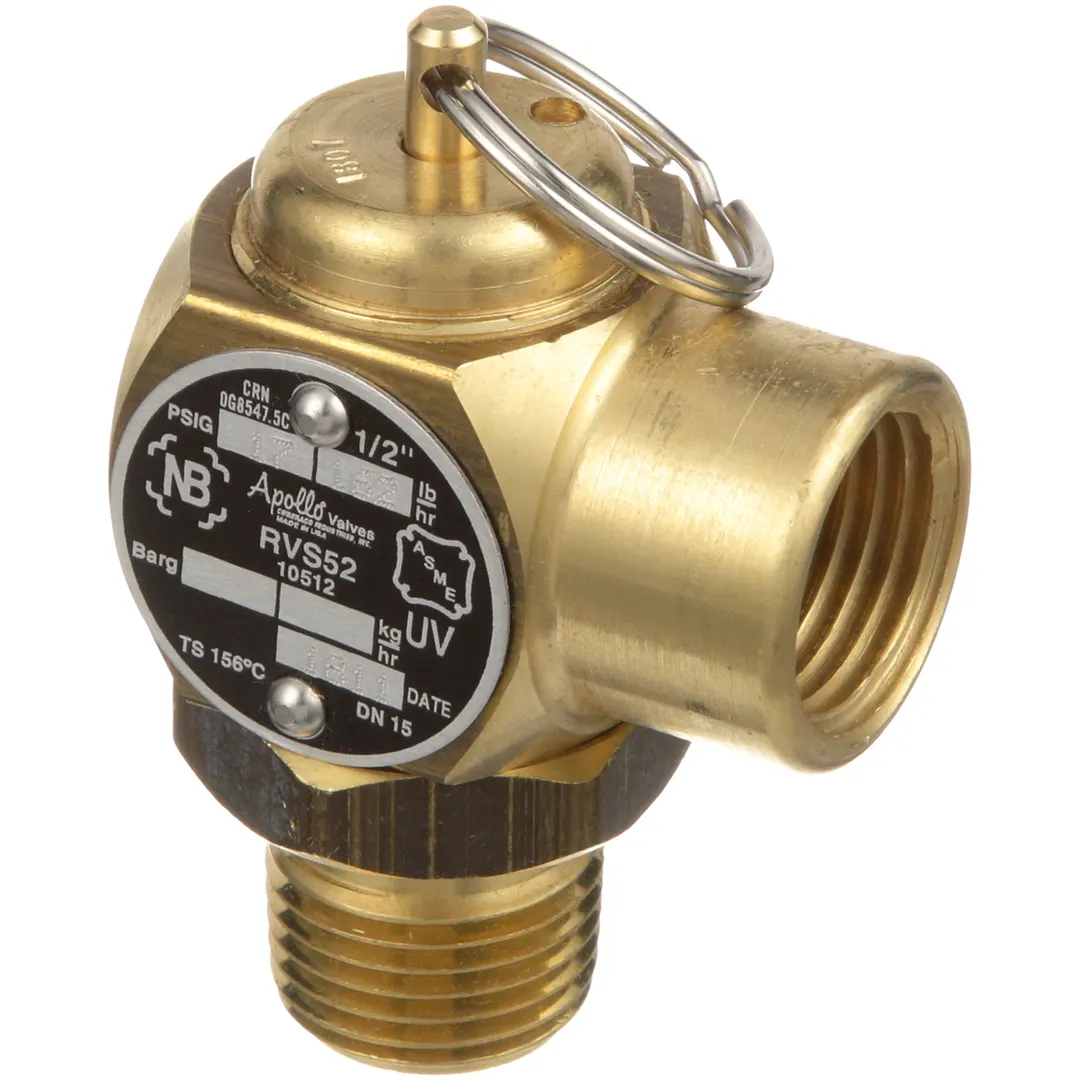 AllPoints 561446 1/2" 17 PSI Pressure Relief Valve, 1/2 " FPT X 1/2" MPT