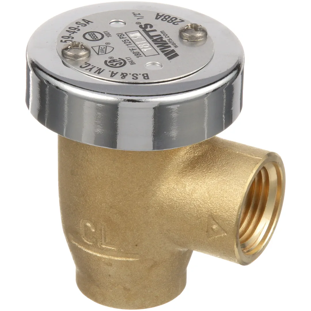 AllPoints 561448 1/2" Vacuum Breaker, Brass