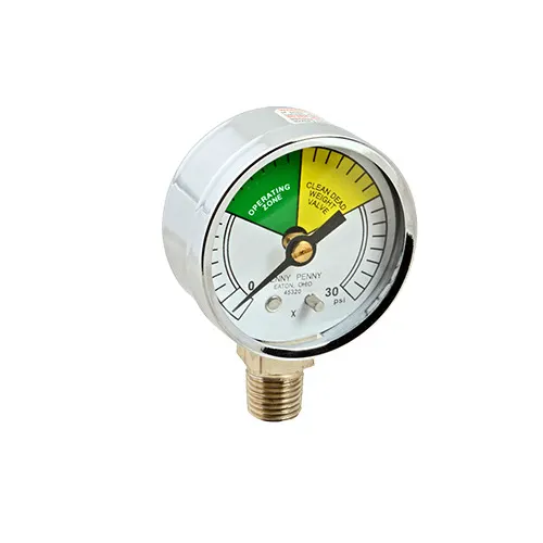 AllPoints 621053 Pressure Gauge, 2-1/8" Od, 1/4" Npt, 0-30 Lbs Per Square Inch