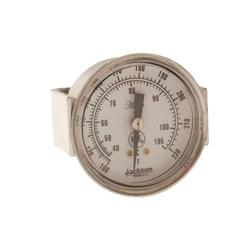 AllPoints 621075 Dishwasher Thermometer, 100° - 220° U-Clamp Thermometer, 96" Capillary