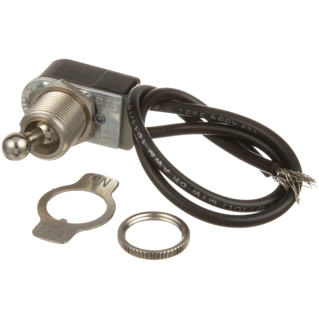 AllPoints 8010700 Toggle Switch, 6A/125, 3A/250, Wire Leads ,