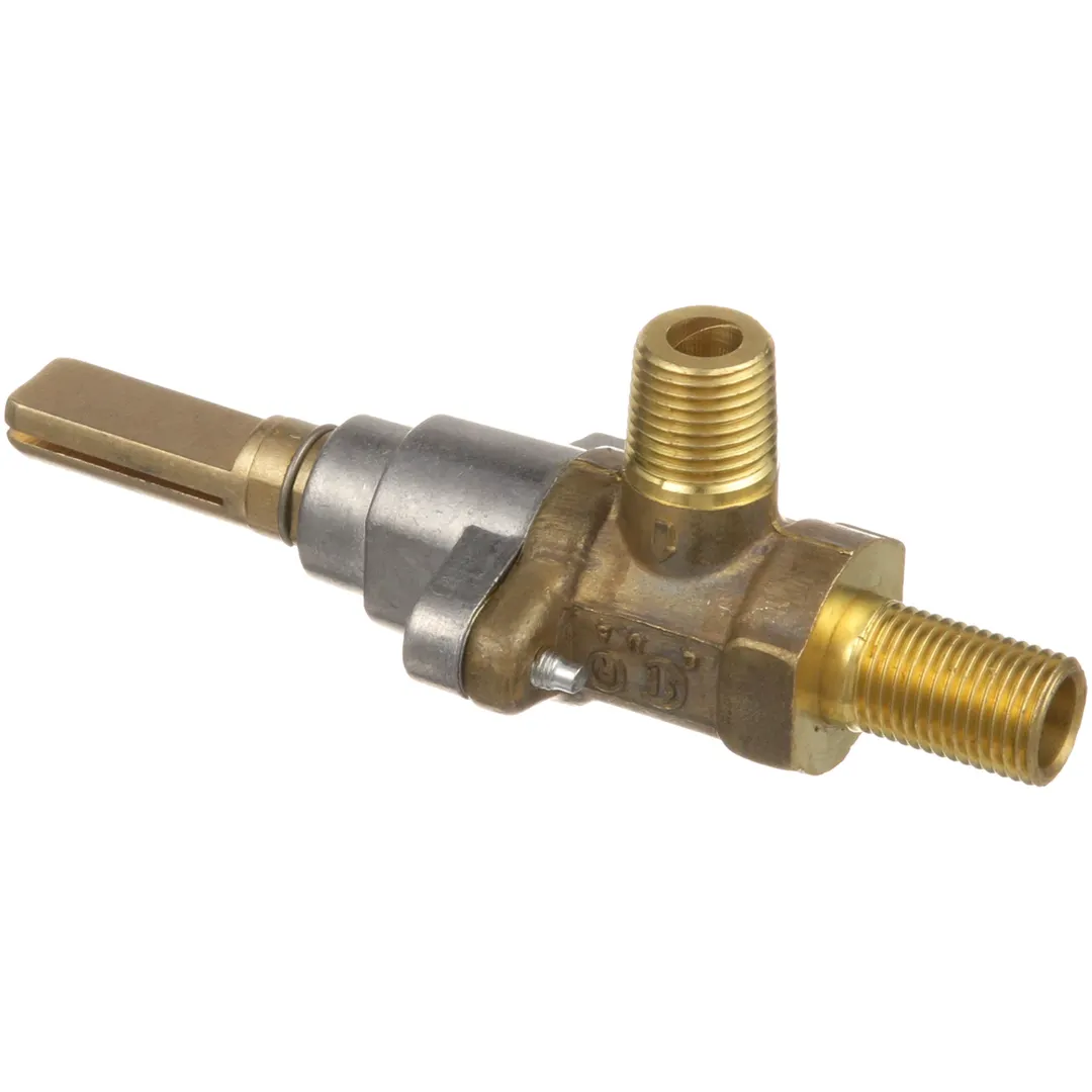 AllPoints 8011619 Burner Valve, 1/8" Mpt X 3/8"-27, Rotation Off/On