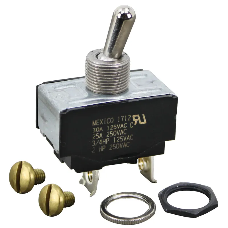 AllPoints 8012309 Toggle Switch, 30 amp, 125V, 25A 250V