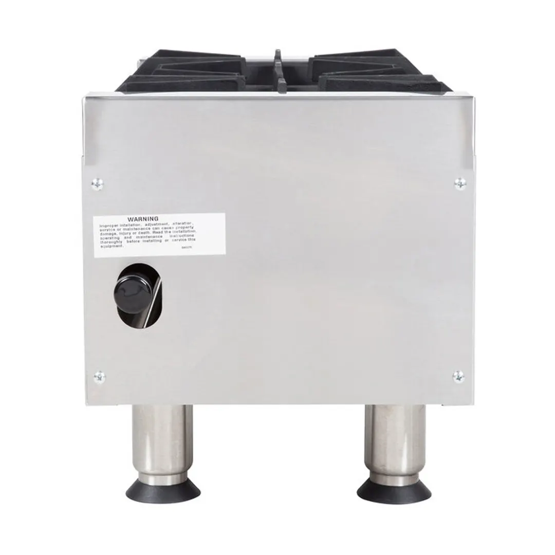 APW Wyott GHP-2S 12" Countertop Gas Hotplate with (2) Burners, Manual Controls, 44.000 BTU