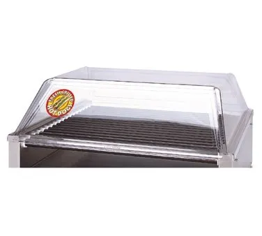 APW Wyott SG-31 24" Hot Dog Grill Sneeze Guard, Sloped Front Cover Design